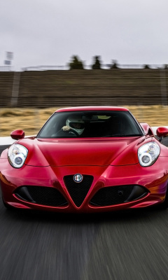 Alfa Romeo 4C wallpaper 240x400