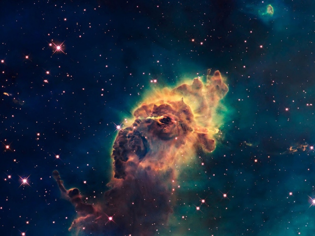 Das Space Galaxy Wallpaper 640x480