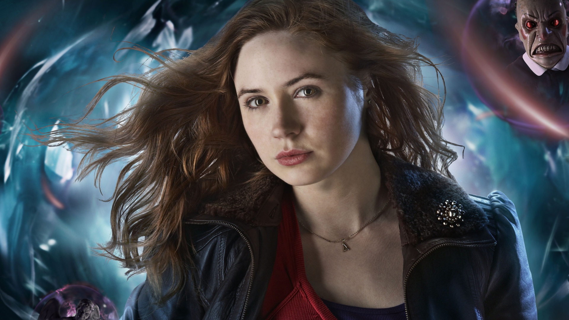 Karen Gillan As Amy Pond wallpaper 1920x1080