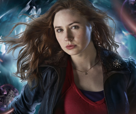 Screenshot №1 pro téma Karen Gillan As Amy Pond 480x400