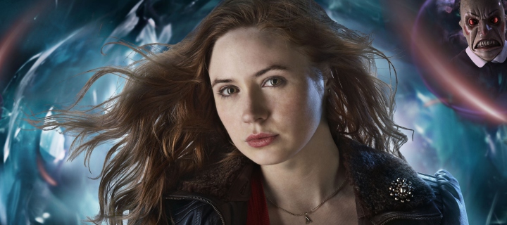 Screenshot №1 pro téma Karen Gillan As Amy Pond 720x320