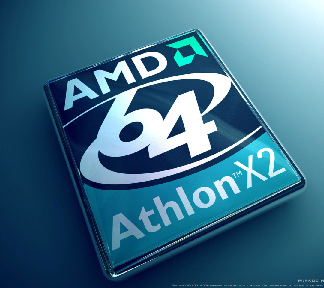 Fondo de pantalla AMD Athlon 64 X2 1080x960