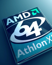 Das AMD Athlon 64 X2 Wallpaper 176x220