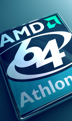 Das AMD Athlon 64 X2 Wallpaper 240x400