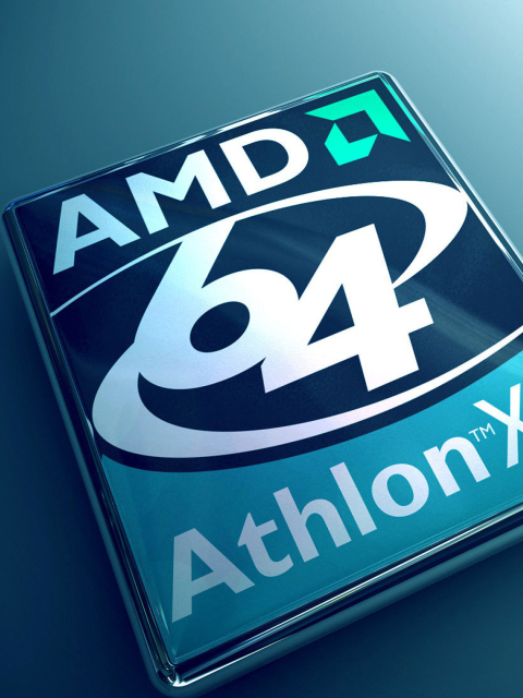 Обои AMD Athlon 64 X2 480x640
