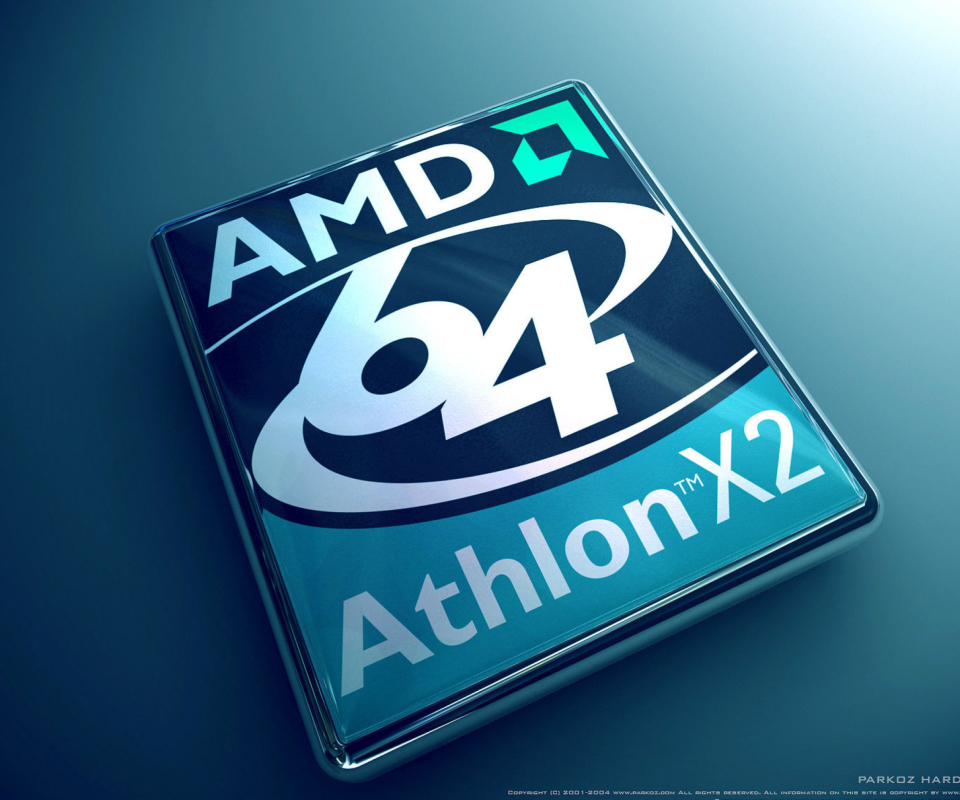 Fondo de pantalla AMD Athlon 64 X2 960x800