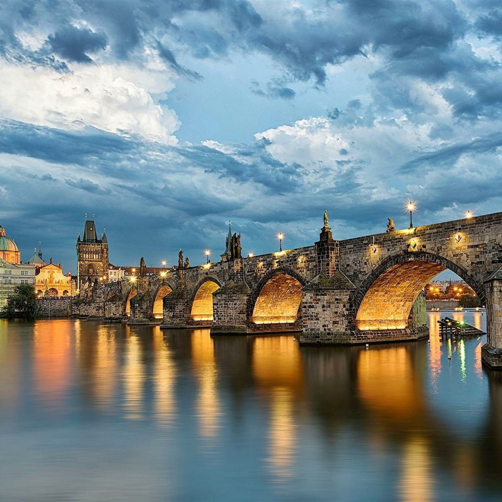 Charles Bridge - Czech Republic wallpaper 1024x1024