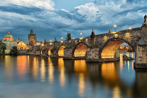 Das Charles Bridge - Czech Republic Wallpaper 480x320