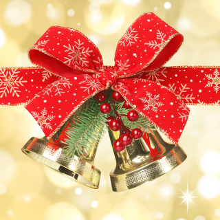Christmas tree bell - Obrázkek zdarma pro iPad Air