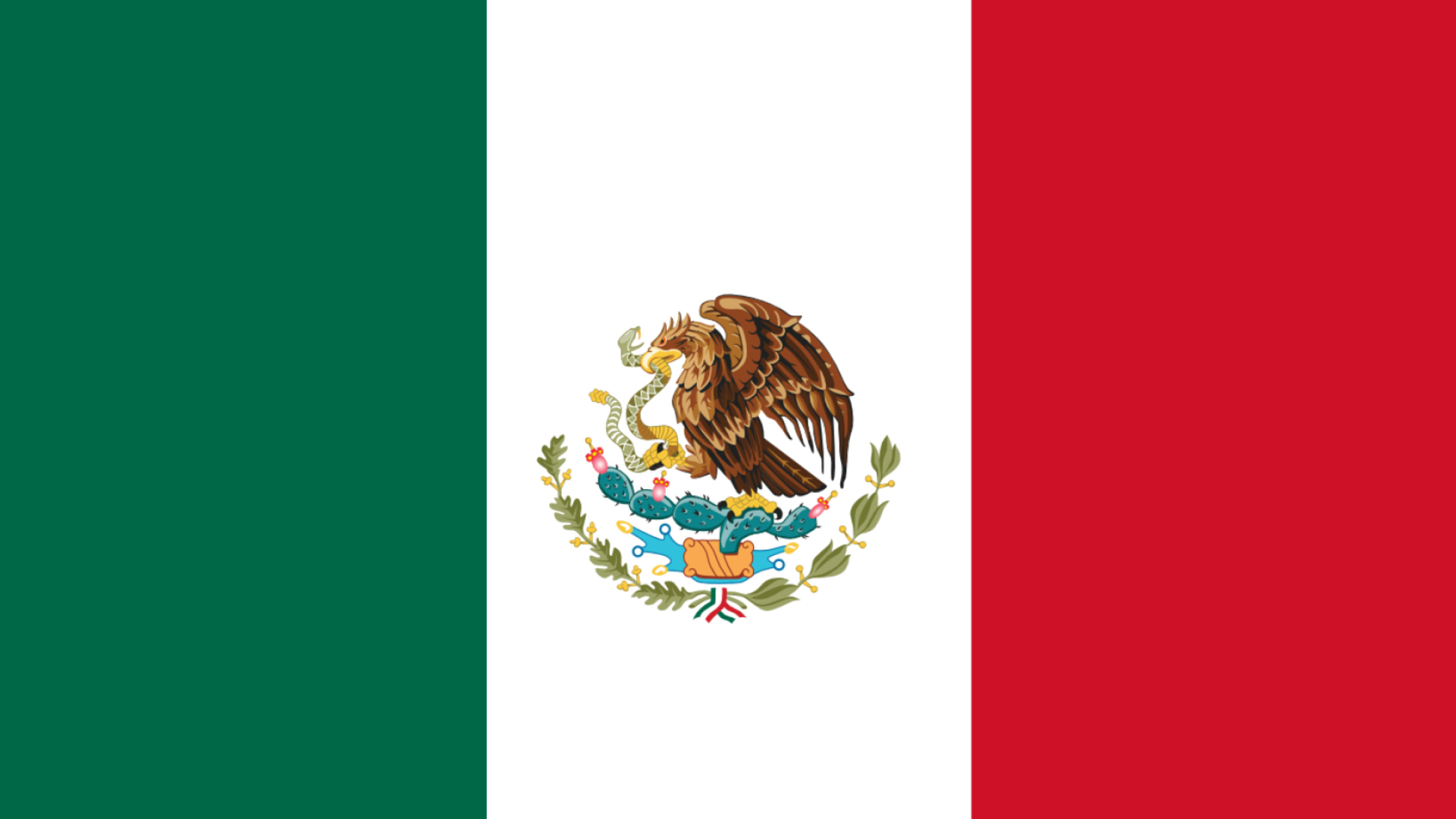 Screenshot №1 pro téma Mexican Flag 1920x1080
