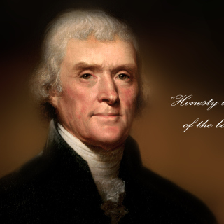 Thomas Jefferson - Obrázkek zdarma pro iPad mini 2