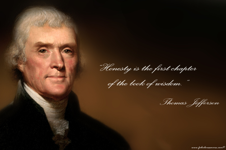 Fondo de pantalla Thomas Jefferson