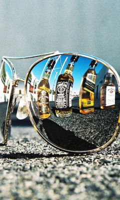 Sunglasses wallpaper 240x400