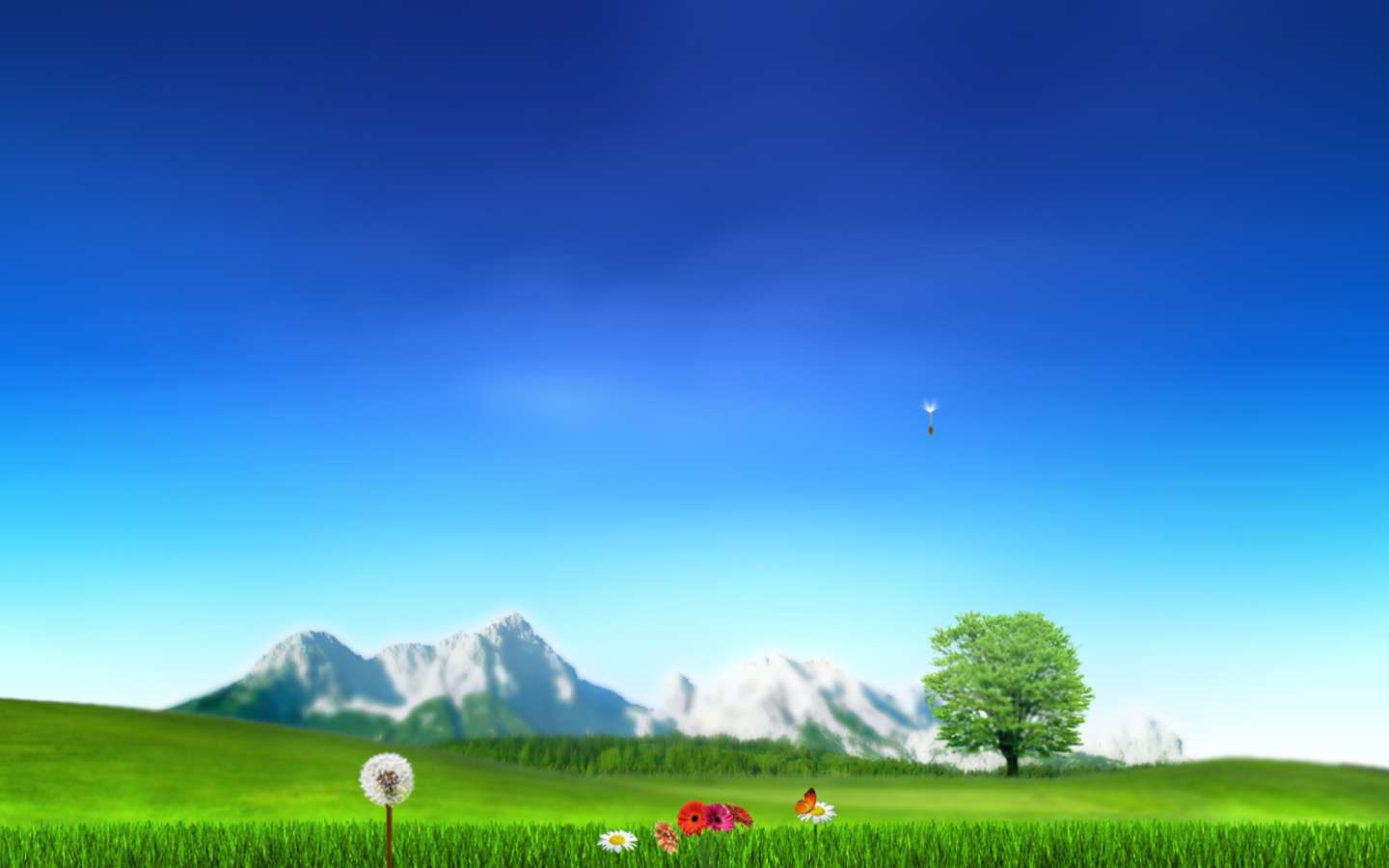 Fondo de pantalla Nature Landscape Blue Sky 1440x900