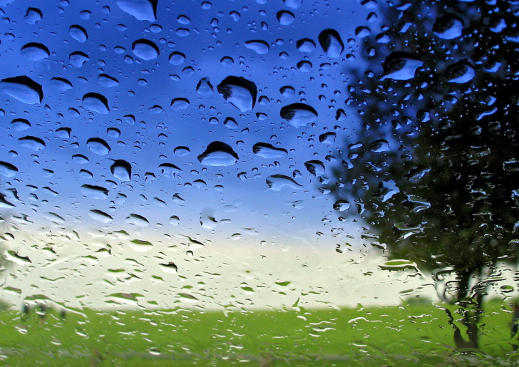 Raindrops wallpaper