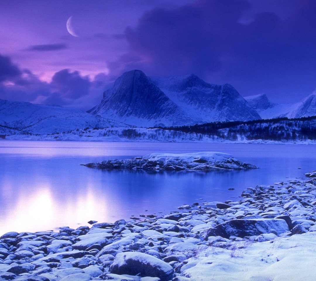 Sfondi Norway Country Cold Lake 1080x960