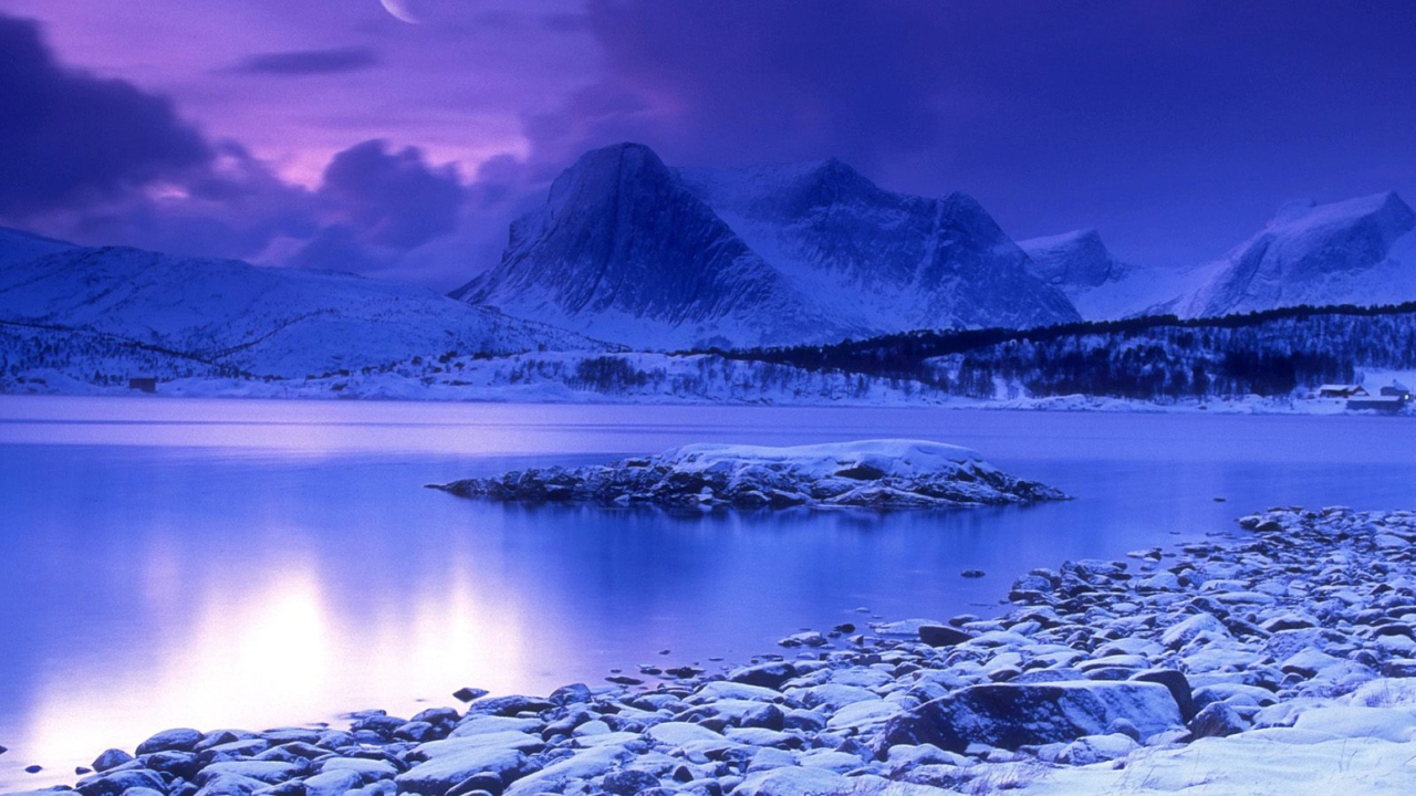 Fondo de pantalla Norway Country Cold Lake 1280x720
