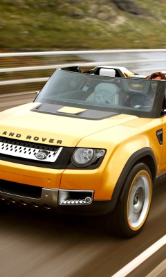 Fondo de pantalla Range Rover Evoque Convertible 240x400