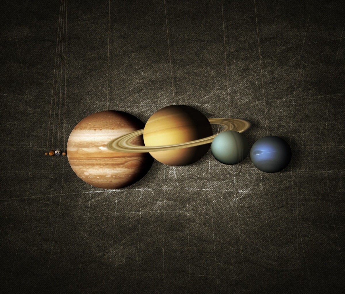 Das Planets Wallpaper 1200x1024