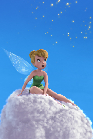 Das Tinker Bell Wallpaper 320x480