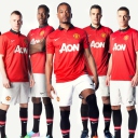 Das Manchester United Team 2013 Wallpaper 128x128
