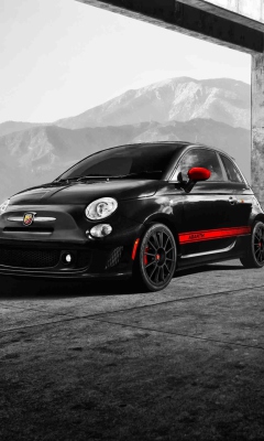 Das Fiat Abarth Wallpaper 240x400