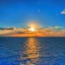 Summer Sea Sunset screenshot #1 128x128