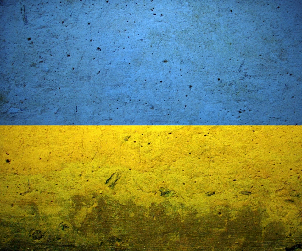 Обои Ukraine Flag 960x800