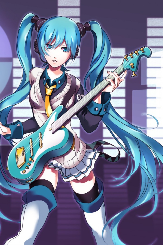 Fondo de pantalla Hatsune Miku 640x960