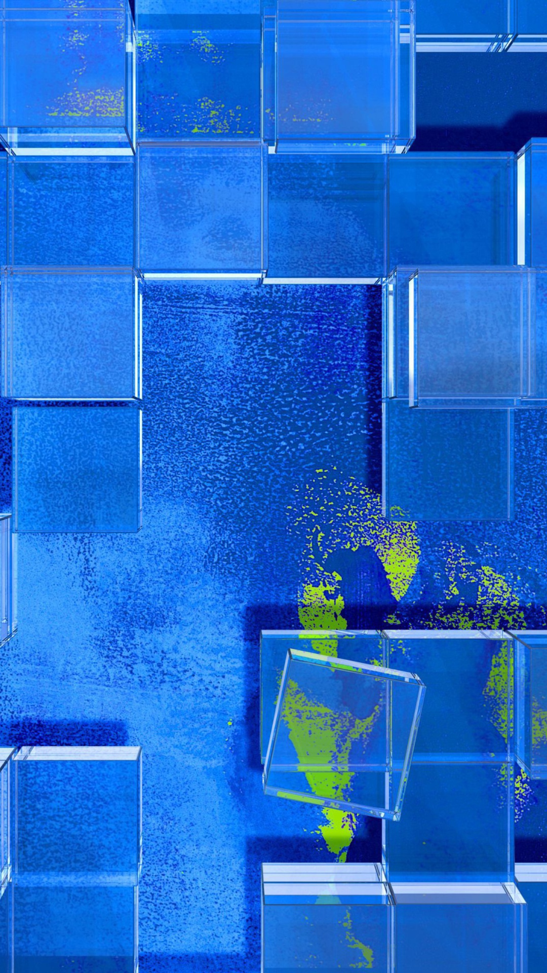 Blue Squares wallpaper 1080x1920