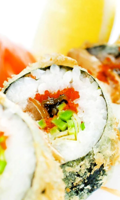 Sushi wallpaper 240x400