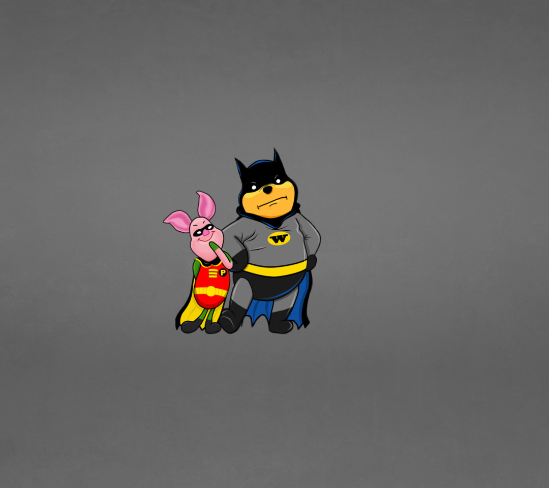 Fondo de pantalla Batman And Robin 1080x960