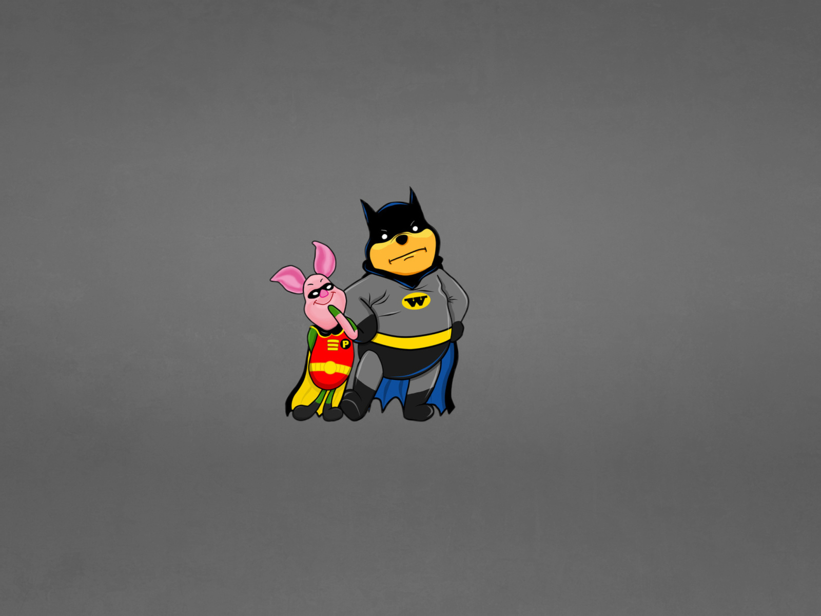 Обои Batman And Robin 1600x1200