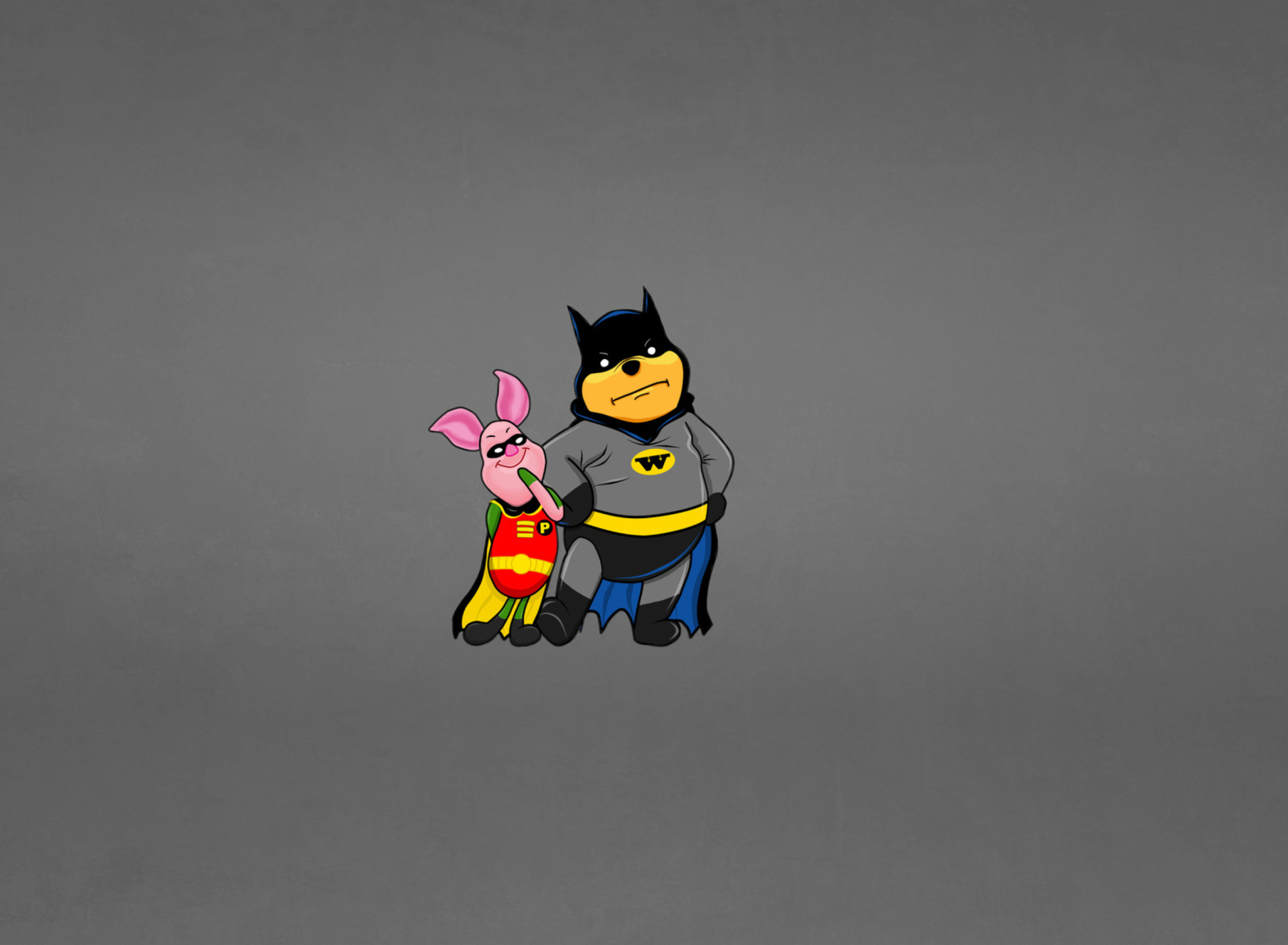 Обои Batman And Robin 1920x1408