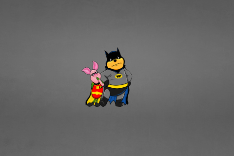 Fondo de pantalla Batman And Robin 480x320