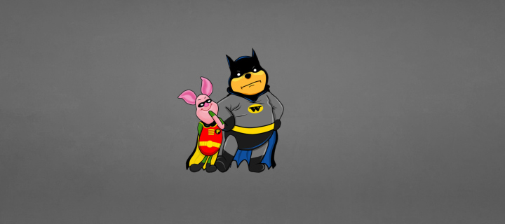 Обои Batman And Robin 720x320