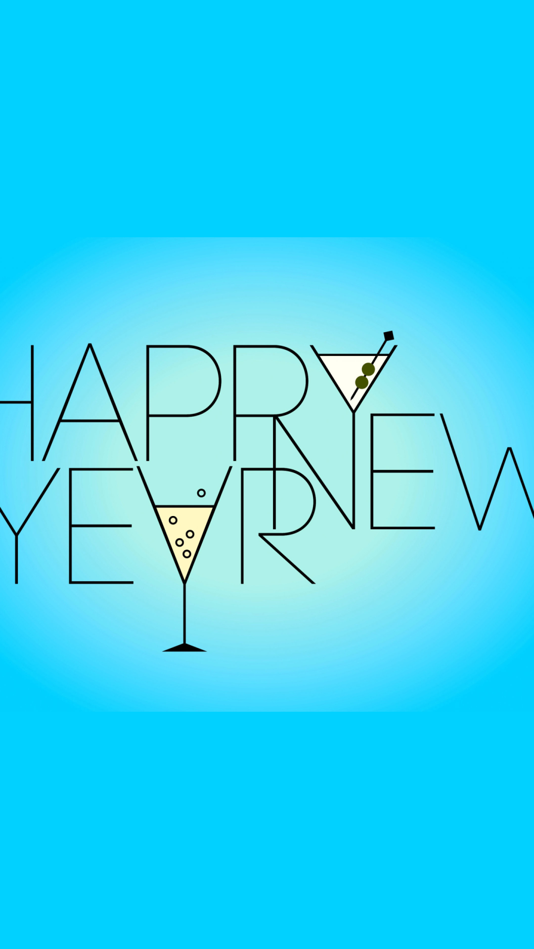 Das New Year's Greeting 2013 Wallpaper 1080x1920