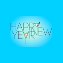 New Year's Greeting 2013 wallpaper 128x128