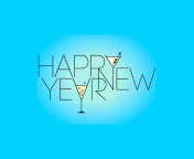 Das New Year's Greeting 2013 Wallpaper 176x144