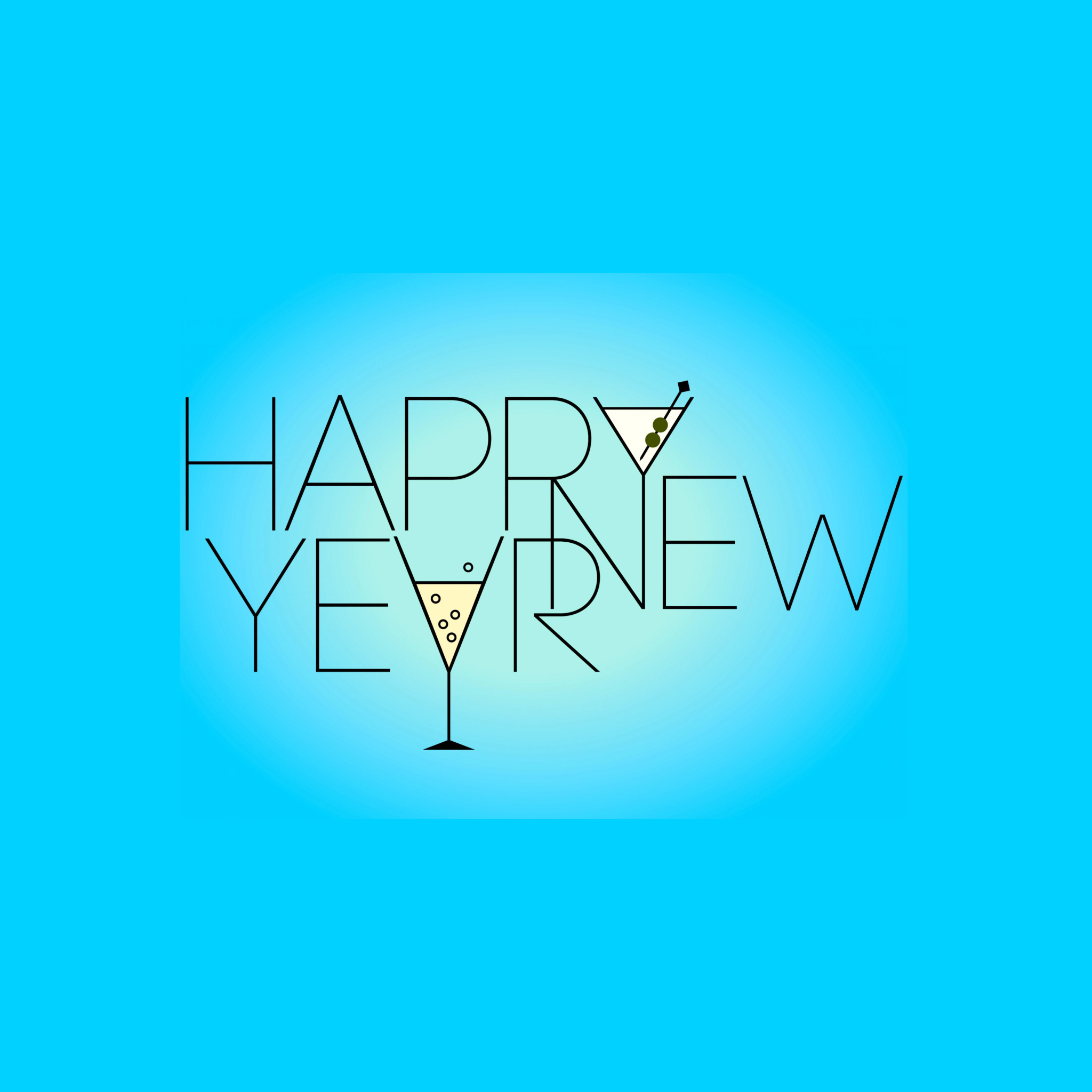 Fondo de pantalla New Year's Greeting 2013 2048x2048