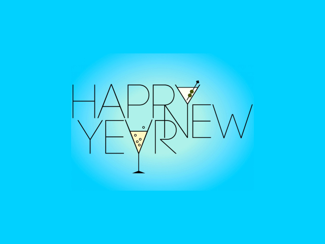 New Year's Greeting 2013 wallpaper 640x480