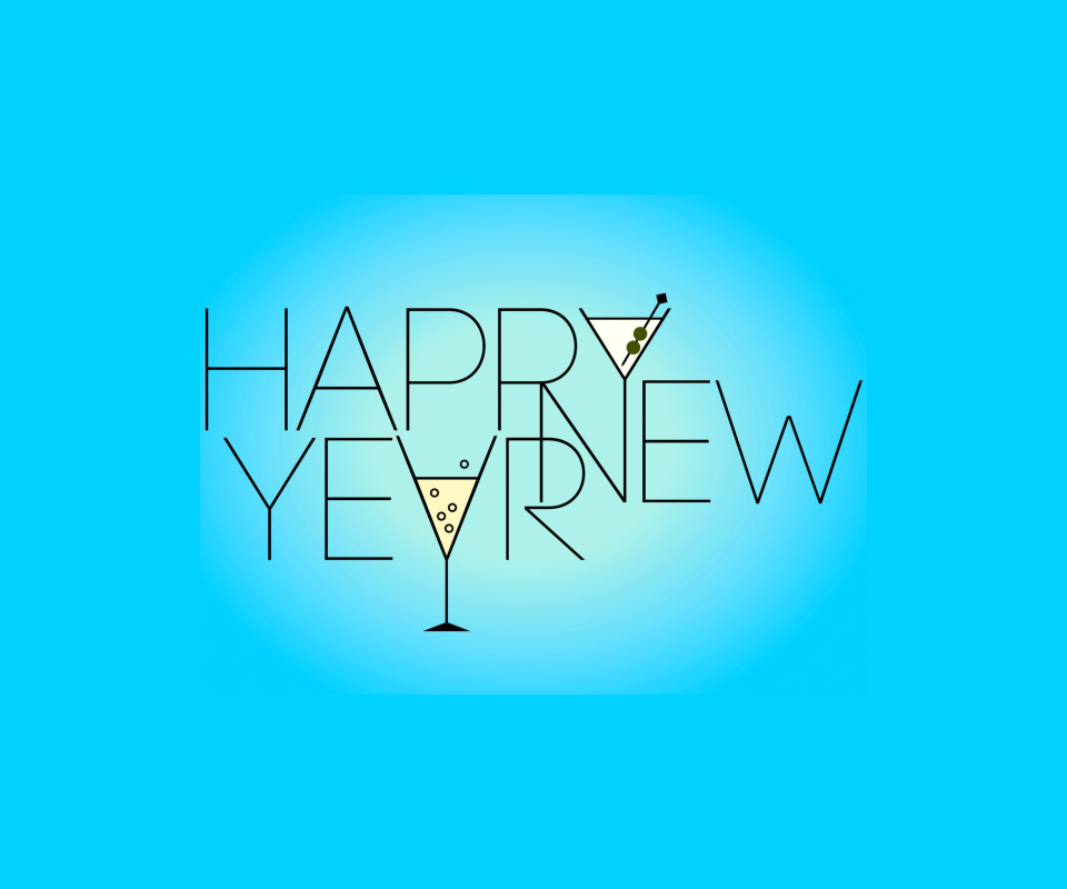 Das New Year's Greeting 2013 Wallpaper 960x800