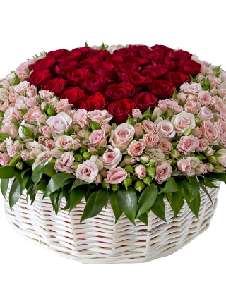 Basket of Roses from Florist - Fondos de pantalla gratis para Nokia C5-06