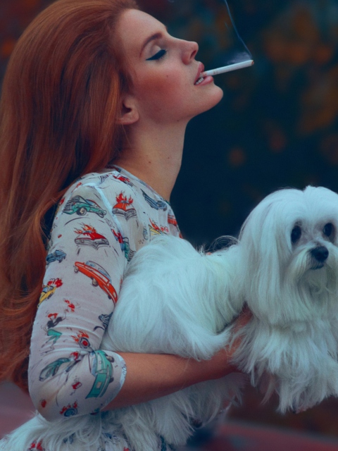 Lana Del Rey National Anthem screenshot #1 480x640