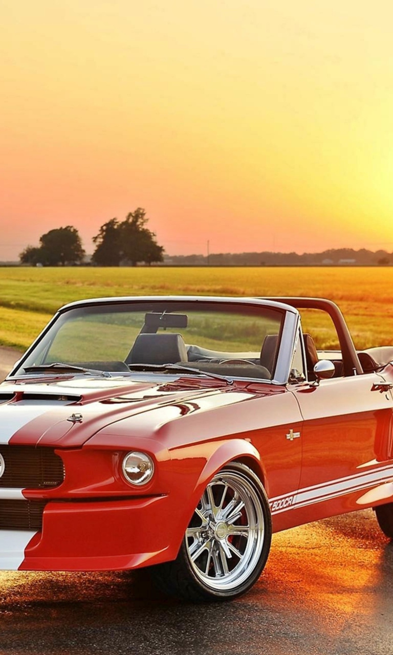 Fondo de pantalla 1965 Ford Mustang Convertible 768x1280