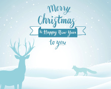 Fondo de pantalla Merry Christmas and Happy New Year 220x176