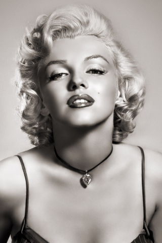 Fondo de pantalla Marilyn Monroe 320x480
