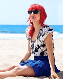 Fondo de pantalla Hayley Williams Paramore 128x160