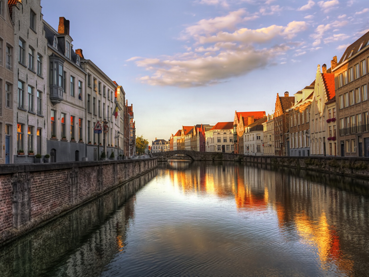 Das Belgium, Bruges, West Flanders Wallpaper 1280x960