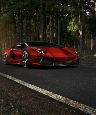 Red Lamborghini - Obrázkek zdarma pro Nokia Asha 309